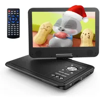 Yoton 12,5-Zoll Tragbarer DVD-Player mit 10,5-Zoll HD-Drehbildschirm, ideal fürs