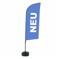 Showdown Displays Showdown Beachflag Neu bl deutsch