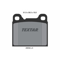 Textar Bremsbelagsatz, Scheibenbremse