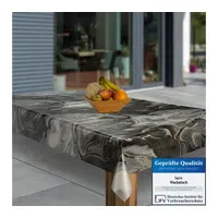 Laro Wachstuch-Tischdecke Abwaschbar Wachstischdecke PVC Plastik-Tischdecken Eckig Meterware Abwischbar,
