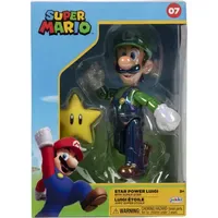 Joojee GmbH Nintendo Super Mario Figur Luigi w/ Star