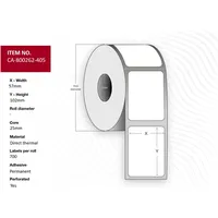 CAPTURE Capture, Etiketten, Label 57 x 102mm, Core 25mm