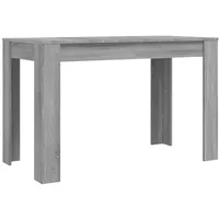 VidaXL Esstisch 120 x 76 x 60 cm grau