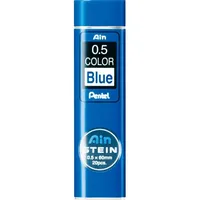 Pentel Ain Stein C275-BL Feinminen-Bleistiftminen blau 0,5 mm, 20