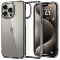 SPIGEN Ultra Hybrid – transparentes Grau iPhone 15 Pro),