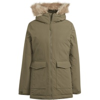 Adidas Hooded Fur Parka (wasserabweisend) braun Damen