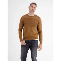Lerros Strickpullover »LERROS Strickpullover, tonal gestreift« Lerros HAZEL BROWN