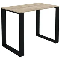 AKKE Sonoma LOFT Tisch mit schwarze beine LxBxH: 80x60x75