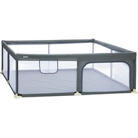 Fillikid Laufgitter Rio XL groß bis 15 kg, Grau,