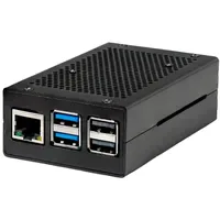 Joy-It RB-AlucaseP5-01B SBC-Gehäuse Raspberry Pi® Aluminium Schwarz