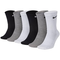 Nike Socken 6er Pack WEISS|perlgrau 38-42