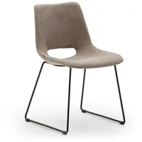 Kave Home 2er Set Kave Home Stuhl Ziggy Stoff