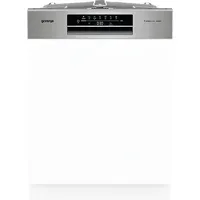 Gorenje G400 GI643D90X Einbau-Geschirrspüler (teilintegrierbar, 598 mm breit, Edelstahl)
