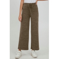 Oxmo Sweathose OXBerenice 21800063-ME Sportive Sweathose mit weitem Bein