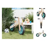 VidaXL Laufrad für Kinder Blau Bedruckt