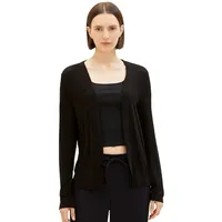 Tom Tailor 1036778 Strickjacke Black 3XL