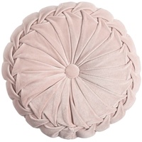 Blyco Kissen KANAN VELVET, Rosa - Ø 40 cm