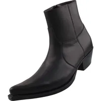 Sendra Herren Stiefelette Schwarz - Schwarz
