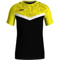 Jako T-Shirt Iconic schwarz/soft yellow 116