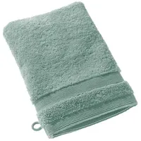 Schöner Wohnen Cuddly Waschhandschuh 16 x 21 cm grün