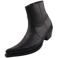 Sendra Herren Stiefelette Schwarz - Schwarz