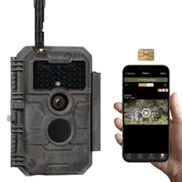 GardePro X20 4G LTE Wildkamera mit SIM-Karte und App,