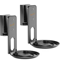My Wall HS40L Lautsprecher-Wandhalterung Drehbar, Neigbar Schwarz