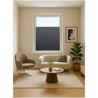 ONDECO Wabenplissee 120 x 130 cm grau