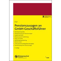 Nwb Verlag Pensionszusagen an GmbH-Geschäftsführer
