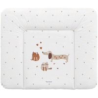 Träumeland Wickelauflage | Textil, 85x75 cm beidseitig verwendbar, schadstoffgeprüft,