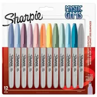 Sharpie Permanent-Marker FINE MYSTIC Gems 12er Blisterkarte