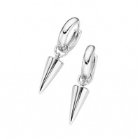 GIORGIO MARTELLO MILANO Creolen mit Behang Kegel, Silber 925