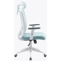 Trisens Bürostuhl mit platzsparendem Kleiderbügel - ergonomischer Schreibtischstuhl mit