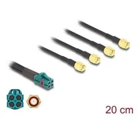 DeLock Kabel Mini FAKRA Z Buchse quad zu 4