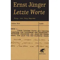 Klett Cotta Letzte Worte