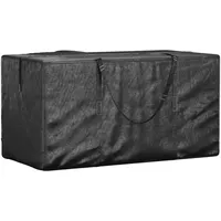 VidaXL Weihnachtsbaumtasche Schwarz 150x75x75cm Polyethylen