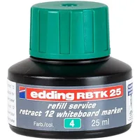 Edding RBTK 25 Whiteboardmarker retract 12 Nachfülltinte grün 25