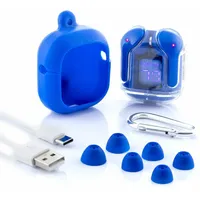 InnovaGoods Kabellose Kopfhörer mit Ladebox Blue