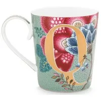 Pip Studio Floral Fantasy Alphabet Becher 0,35 l Silber