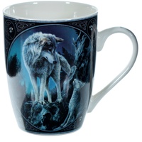 Puckator Spirit Wolf Kaffeetasse 0,3 l Mehrfarbig