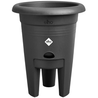 Elho Green Basics Erdbeertopf Living Schwarz