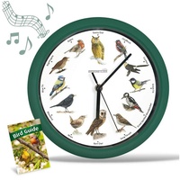 Starlyf Starlyf® Wanduhr - Uhr mit natürlichen Vogelstimmen Birdsong