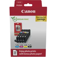 Canon CLI-526 CMYK Photo Value Pack
