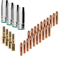 STAHLWERK Verschleißteile Set 28-teilig MIG MAG Alu für AK25/MB25
