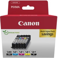 Canon PGI-580 CLI-581 / 2078C008 Original Druckerpatronen Multipack