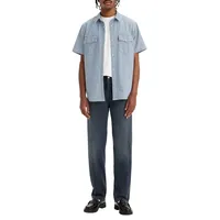 Levi's Levi’s 501 Jeans in Dunkelblau mit Straight Fit-W34