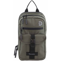 DISCOVERY Sportrucksack "Shield", Gr. B: 12cm, grün (khaki), Kunstfaser,