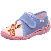 Superfit Mädchen Belinda Hausschuhe, Hellblau Pink 8400, 35 EU