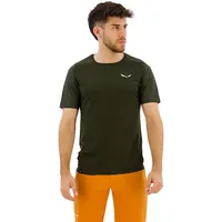 Salewa Pedroc Ptc Delta Kurzarm-t-shirt - Dark Olive -