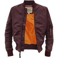 Alpha Industries Ma-1 Tt Jacke Dark Maroon L